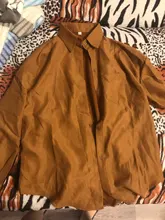 White Blouse Official-Tops Green Shirt Spring-Pocket Oversized Blusas Long-Sleeve Lizkova