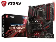 Carte mère LGA 1151 pour MSI MPG Z390 GAMING PLUS, Intel 8e et 9e Gen, 64 go DDR4, PCI-E, 3.0 M.2, DVI, ATX, nouvelle collection