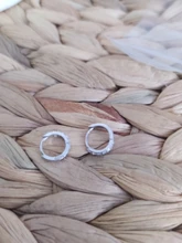 CANNER-pendientes redondos de Plata de Ley 925 auténtica para mujer, Micro incrustaciones, aros, joyería de diamante de circonio, 6, 7, 8, 9mm