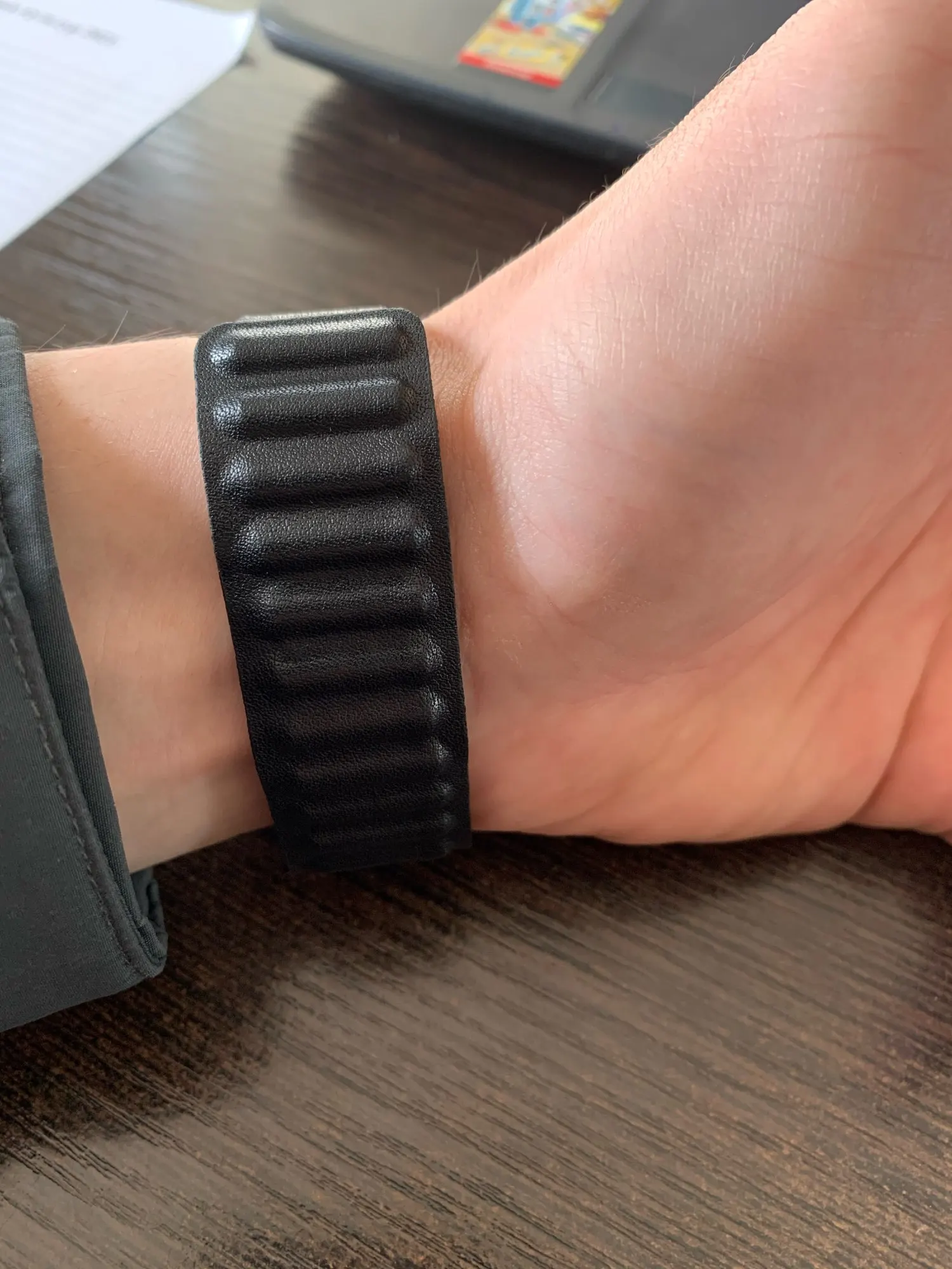 Leather Link Bands Two Tone Trendystraps