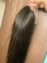 La srta. negro brasileño sin costuras recto 13x4 frente de encaje pelucas de cabello humano Marrón Medio, 4x4, cierre de encaje suizo peluca para las mujeres negras