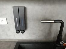 420ML Wall Mounted Bathroom Liquid Soap Dispenser Washing Lotion Hand Sanitizer