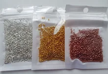 600 Uds 2mm Miyuki Delica perlas de vidrio 10/0 Color dorado bohemio estilo metálico brillo grano para la fabricación de la joyería DIY pulsera pendientes