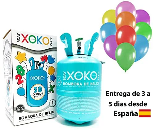 Botella de gas Helio Bombona para soldadura globos 8 litros