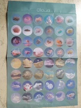 Pegatinas redondas de puntos de la serie morandy, 1 hoja, pegatina decorativa Kawaii, decoración, bricolaje, álbum diario artículos de papelería con etiquetas, Scrapbooking