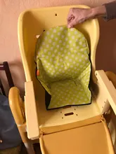 Bebé niños plegable impermeable silla alta funda para cojín de asiento de esteras almohadillas de alimentación silla cojín niños silla cojín