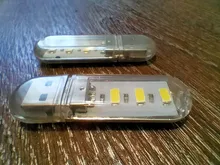 Book-Light Notebook Power-Bank Laptop PC Usb Led 8leds Reading Mini Ultra-Bright Portable