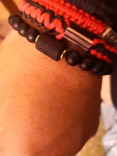 Abalorios de piedra negra para Hombre y mujer, pulsera con constelación de 12, para parejas, Moda Masculina