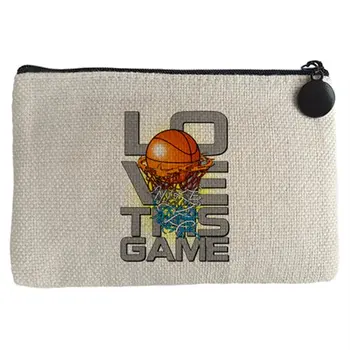 

Purse I Love This Game Basketball I like basketball