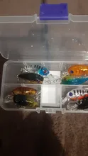 Minnow Baits-Kit Wobbler Fishing-Lure-Set Treble-Hooks Hard-Bait DONQL with Box Mixed-Colors