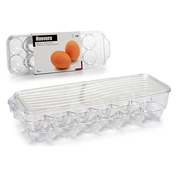 

Egg cup Plastic Transparent (11,5 x 7,5 x 32,5 cm)