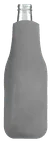 На молнии бутылки коозис полный Цвет застежка-молния охладитель для бутылок для свадьбы, годовщины, дня рождения праздник веселый вечерние персонализировать подарки - Цвет: Gray