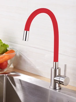 

Cмеситель для кухни с гибким изливом shimizu Red-S smz 1006561