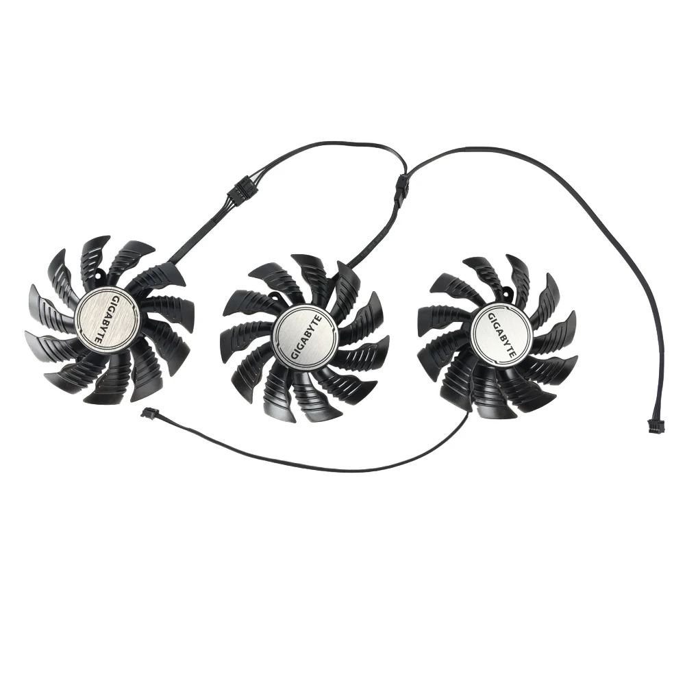 Original Placa de Vídeo Ventilador Refrigerador para Gigabyte Rtx 3070 Jogos Gv-n3070gaming Oc8gd Placa Gráfica 82 mm T128015su 4pin 0.5amp - Imagem 2
