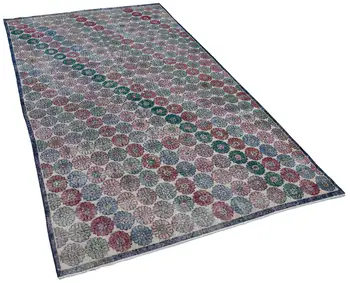 

144x267 Cm Multicolor Handmade Bohemian Rug-5x9 Ft