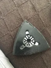 NEWONE-herramienta oscilante, papel de arena + dedo/triángulo, almohadilla de lijado para Fein Dremel, herramienta eléctrica, gancho y bucle de papel de lija abrasivo