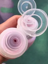 Botellas de viaje de silicona con forma de Animal, contenedor de loción y champú cosmético, tubo exprimible, accesorios de viaje, almacenamiento de botellas rellenables