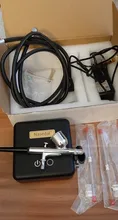 Airbrush-Compressor Spray-Gun Power-Touch-Switch Auto-Stop-Function Dual-Action Nasedal