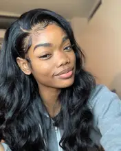 30 pulgadas de la onda del cuerpo de la peluca con malla Frontal Pre arrancado 13X4 peluca Frontal de encaje profundo onda suelta cabello humano 360 cabello peluca Frontal de encaje Bob brasileño