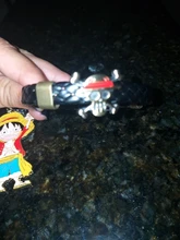 Pulsera de Anime de One Piece, brazalete de lapislázuli, cara sonriente, Trafalgar Law