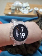 Correa de reloj de TPU para Samsung Galaxy Active 2, Correa deportiva transparente + funda para Galaxy Active 2 40mm