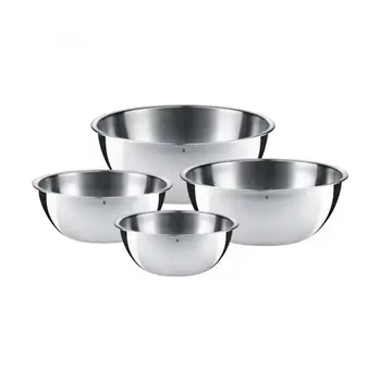 

WMF 06.4570.9990 salad bowl Set bowls round stainless steel 4 piece (i)