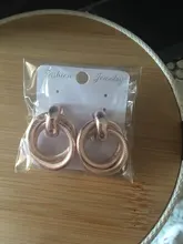 Nuevo México Clip en pendientes No perforado para mujeres Vintage de oro de la Declaración redondos de geometría auriculares joya Clip brinco femenino fiesta regalo