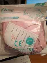 Mascarilla facial KN95 FFP2 con filtro CE, tapabocas antipolvo, 5-100 Uds.