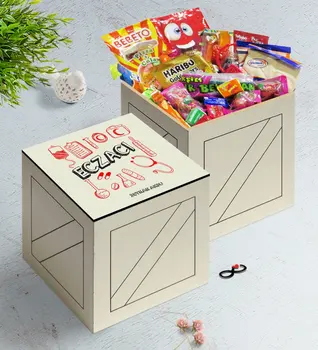 

Personalized Pharmacist In Wooden Box Nostalgic Lezzetler Gift Seti-2
