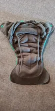 Feliz flauta recién nacido pañales pequeño AIO pañal de tela de carbón de bambú refuerzos dobles interior PUL a prueba de agua exterior Fit 2- 5KG bebé