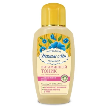 

Gentle flax tonic "vitamin" for all skin types