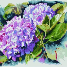 Алмазная мозаика APK 19024 Гортензия 40*50 Эксклюзив