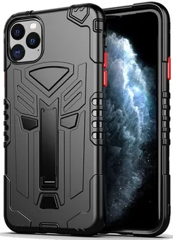 

Case iPhone 11 pro series dual X with magnet and folding stand, black, caseport