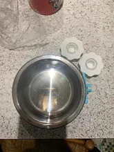 Pet-Supplies Water-Bowl Pet-Food Stainless-Steel Drinking-Dish Cat Round Puppy Square