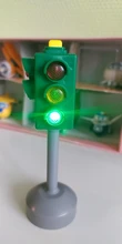 Miniseñal de tráfico con sonido LED para niños y niñas, bloques de luz de carretera con sonido LED, rompecabezas educativo de seguridad para niños, juguetes de tráfico, regalos