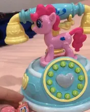 Teléfono Con unicornio Retro para niños, cuentacuentos de Educación Temprana, teléfono emulado, teléfono de juguete, juguetes musicales