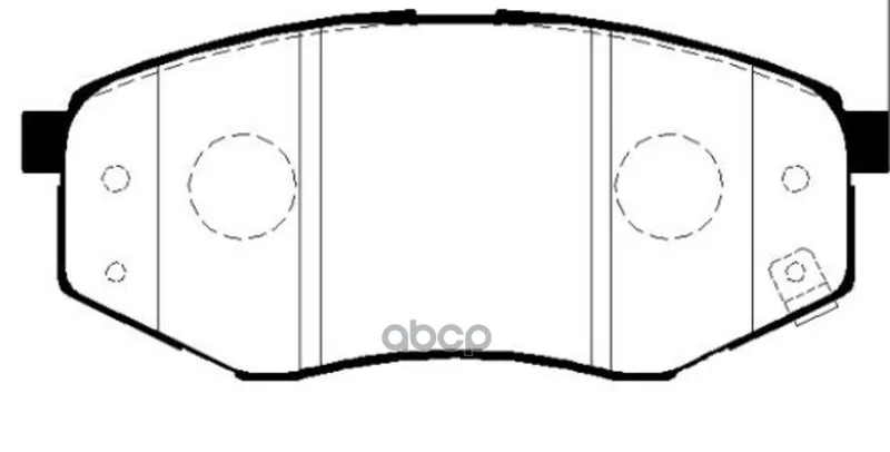 Колодки Тормозные Hyundai Ix35 10-/Kia Sportage 10-/Carens 02- Передние Ctr Ckkh41 Ctr арт. CKKH41