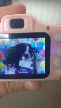 Mini cámara fotográfica digital 1080P para niños, Cámara de vídeo compacta para niños, juguete educativo, regalo de cumpleaños