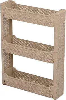 

Shelf nature 3-section Narrow Coffee
