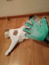 Guantes de aseo de mascotas Deshedding guantes para cepillar eficaz limpieza masaje Animal Baño de pelo de gato perro peines