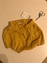 Pantalones cortos de verano para niños y niñas, shorts de algodón y lino, pantalón corto de moda para recién nacidos, 6 meses-4 años, color sólido