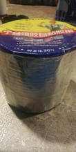 Cinta de goma de butilo de papel de aluminio para reparación de fugas, adhesivo súper Nano impermeable para reparación de manguera de techo, cinta flexible