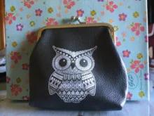 Cartera pequeña con diseño de búho para mujer, cartera pequeña con diseño de búho, tarjetero, monedero, bolso de mano, bolso de mano, n. ° L20, gran oferta