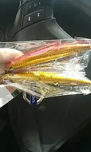 OUTKIT-señuelo de pesca con pececillo con láser, 16g, 12cm, señuelo flotante con forma de pececillo, cebo duro, Crankbait Artifici