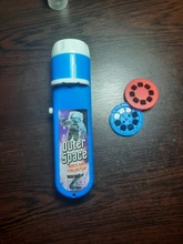 Balleenshiny-rompecabezas de interacción para padres e hijos, juguete luminoso para Educación Temprana, lámpara de proyector de Tobogán, Animal, dinosaurio