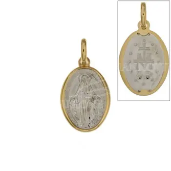 

Madonna Miraculous yellow and white gold Pendant 803321714722