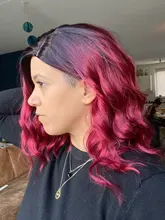 LINGHANG-Peluca de cabello ondulado corto para mujer afroamericana, cabellera artificial de fibra resistente al calor, color rubio, Marrón degradado, para Cosplay de boda o uso diario