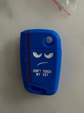 Funda de Gel de sílice para llave de coche, para Volkswagen Golf 7 mk7 Seat Ibiza Leon FR 2 Altea Azteca para Skoda Octavia 3 Tecla de botón