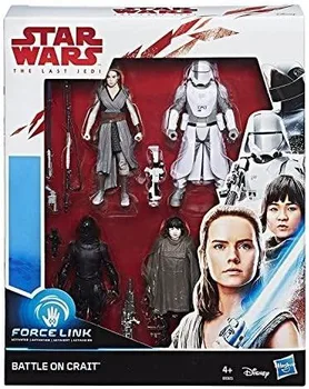 

Star Wars Force Link Battle on Crait Figure 3.75 inch, pack of 4