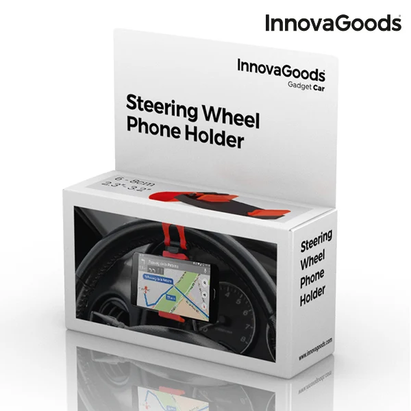 Держатель для телефона с рулем InnovaGoods